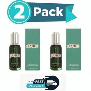 La Mer The Micro Peel 1 fl oz | Luxury Exfoliating Treatment Brand New Pack of 2